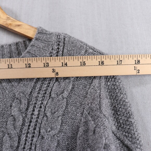 Torrid Cable Knit Sweater Dress Womens 2X Gray Long Sleeve Cozy Knit - Picture 6 of 10